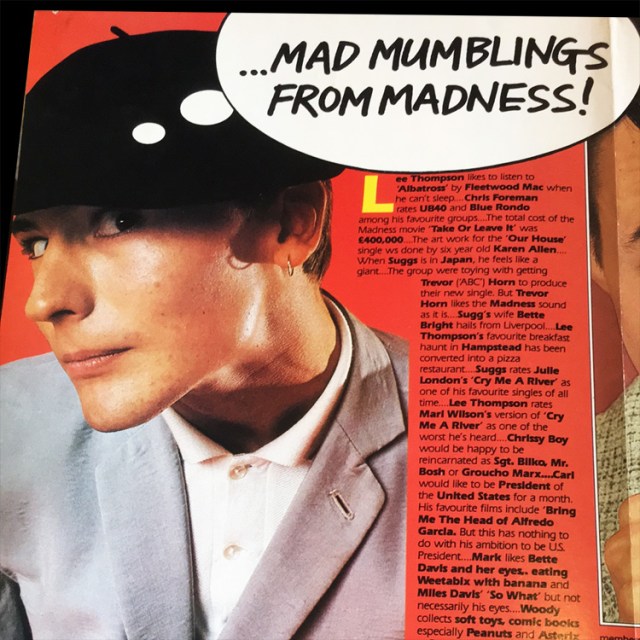 Pop83 Mad Mumblings from Madness