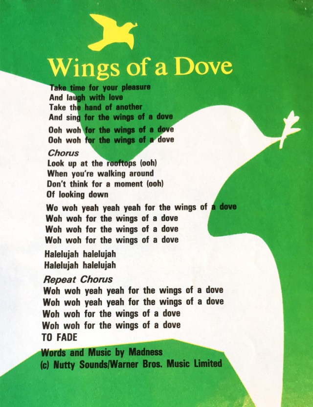 Pop83 Wings of a Dove